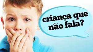 Criança que não fala