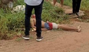 Jovem baleado