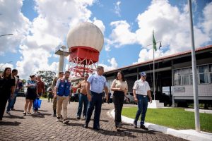 Mailza visita Defesa Áerea