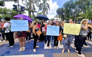 Professores em greve