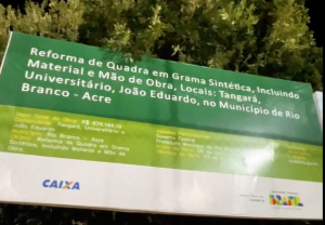 Reforma de quadra