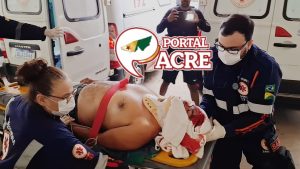 Acidente na rotatória