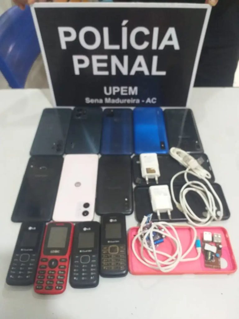 celulares presídio sena madureira