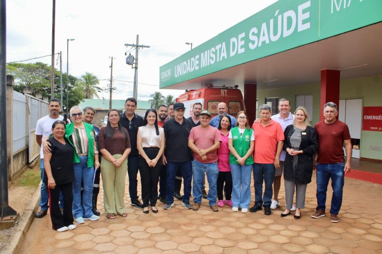 Saúde em Foco: Secretário José Bestene acompanha obras de revitalização na Unidade Mista de Acrelândia