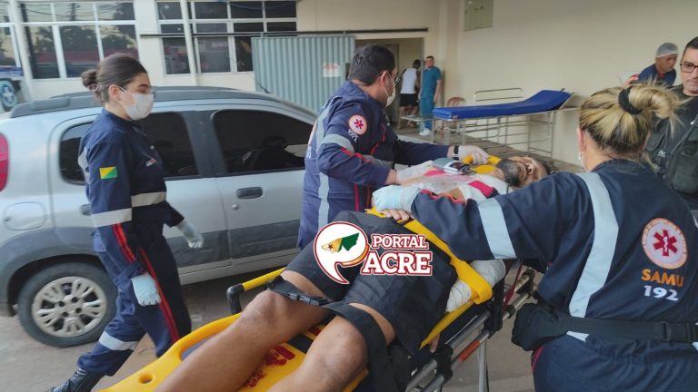 Filho dá tiro acidental no peito do pai em propriedade rural do Bujari