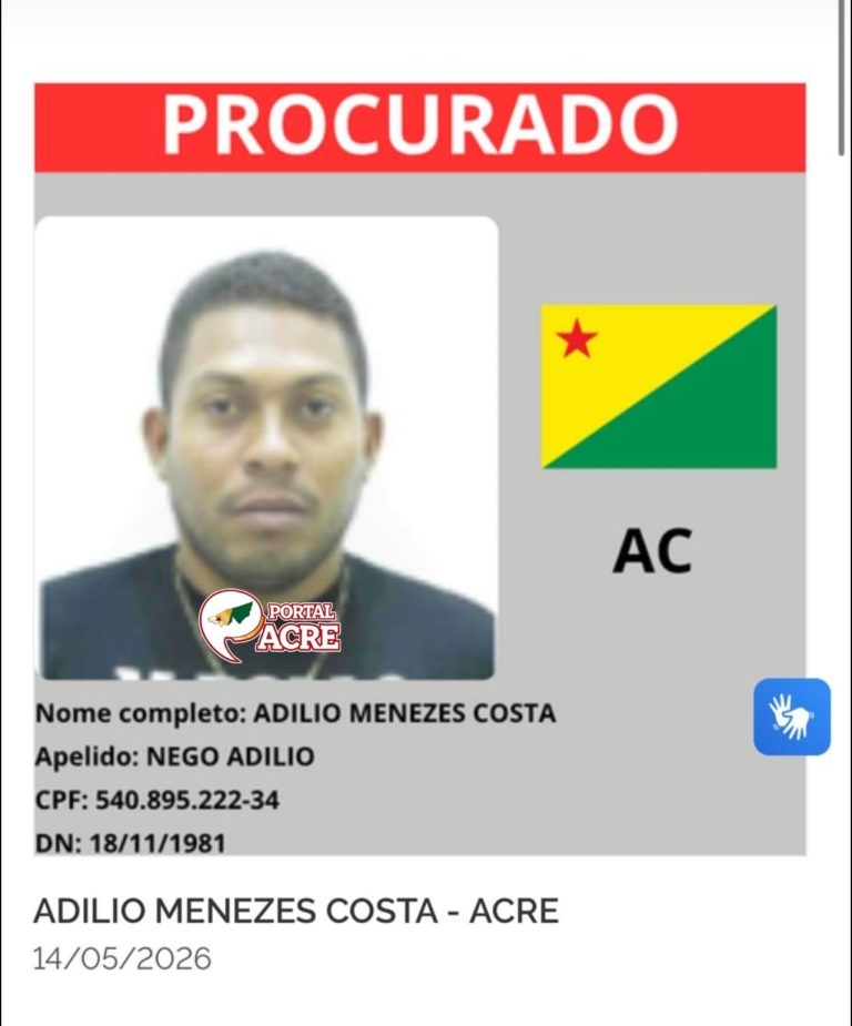 Investigação interestadual resulta na captura de número 2 do CV no Acre em cidade de Pernambuco