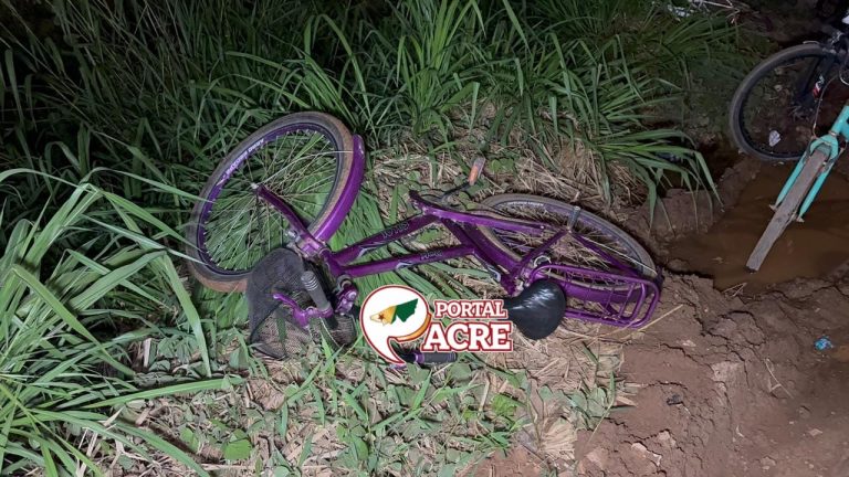 Ciclista é atingida por carreta e é internada em estado grave no PS