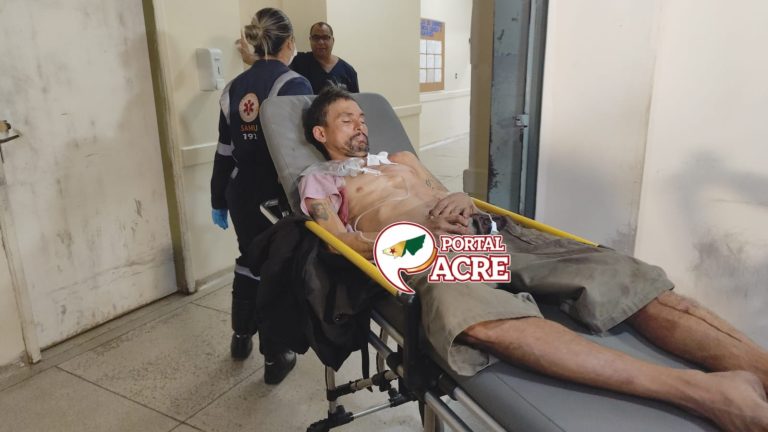Homem é esfaqueado após desentendimento durante consumo de drogas e álcool em Rio Branco