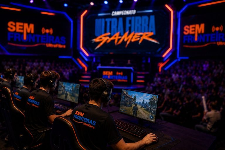 Arena Gamer Sem Fronteiras é palco da grande final do Campeonato Ultra Fibra Gamer, um dos maiores do Acre 
