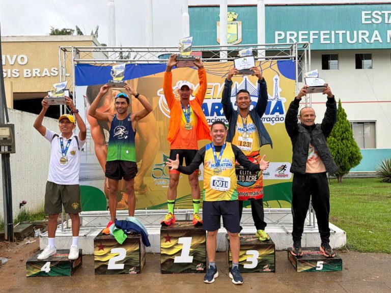 1ª Meia Maratona da Integração reúne 200 atletas de Brasil, Peru e Bolívia em Assis Brasil
