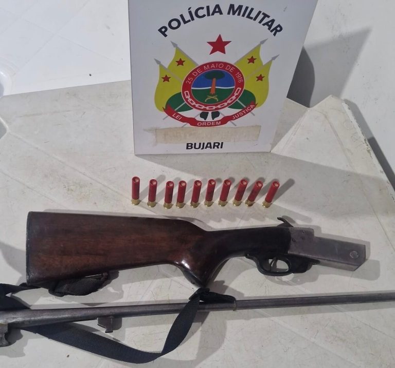 PM prende dois homens e apreende arma de fogo durante abordagem na AC-20, em Bujari