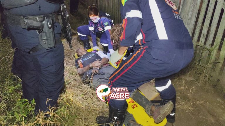 Virou rotina: Dois homens sofrem ‘disciplina’ de faccionados na noite desta segunda em Rio Branco