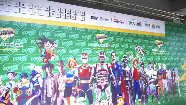 Comic Nerd aposta em nostalgia, tecnologia e encontro entre gerações para reunir 15 mil pessoas em Rio Branco