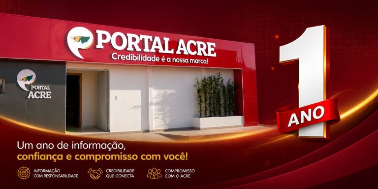 Portal Acre completa um ano consolidando a credibilidade como sua maior marca