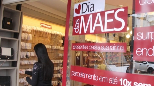 Mais de 76% dos comerciantes de Rio Branco estão otimistas com as vendas para o Dia das Mães