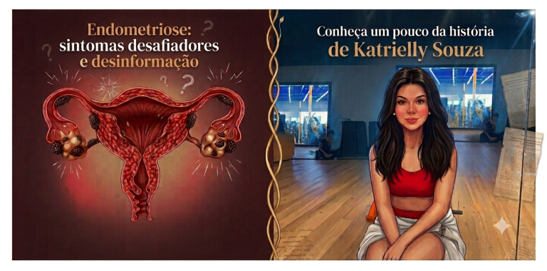 Sintomas desafiadores, desinformação e outras questões que cercam a endometriose: conheça a história de Katrielly Souza, diagnosticada com a doença