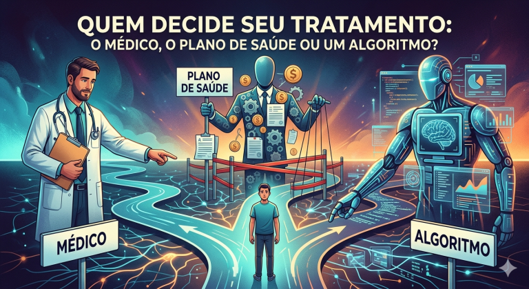 Quem decide seu tratamento: o médico, o plano de saúde ou um algoritmo?