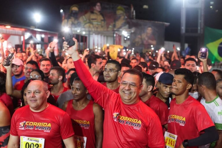 Mais de 1,8 mil atletas participam de Corrida de Fogo que abriu Dia do Bombeiro Militar no Acre