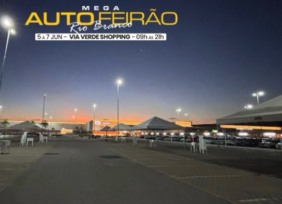 Mega Auto Feirão reúne ofertas de carros e de motos no Via Verde Shopping começa nesta sexta