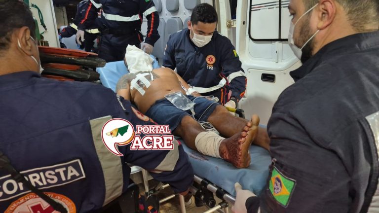 Criminoso invade residência e deixa morador gravemente ferido a tiros em Rio Branco