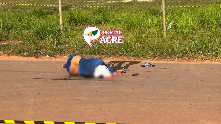 Jovem é morto a tiros no Belo Jardim II em Rio Branco, nesta segunda