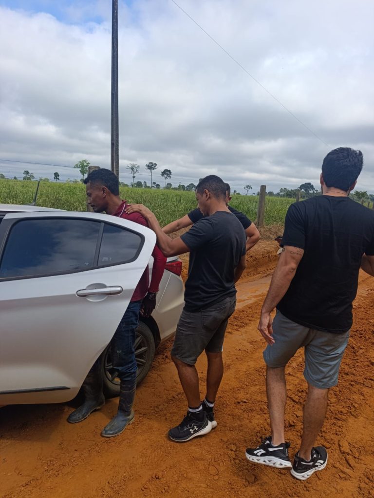 Polícia Civil captura homem investigado por crimes contra ex-companheira na zona rural de Sena Madureira