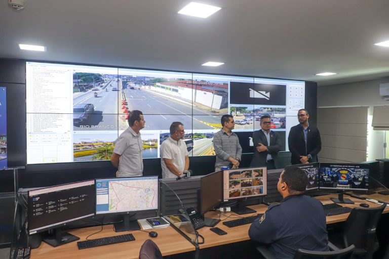 Alysson Bestene destaca impactos positivos do sistema de Videomonitoramento para segurança pública de Rio Branco