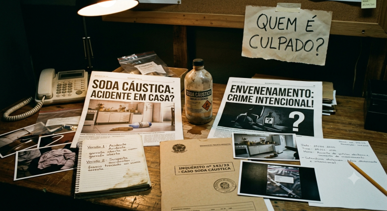 Pastora e vizinha da família contesta versão da defesa de madrasta investigada no caso de menina que ingeriu soda cáustica
