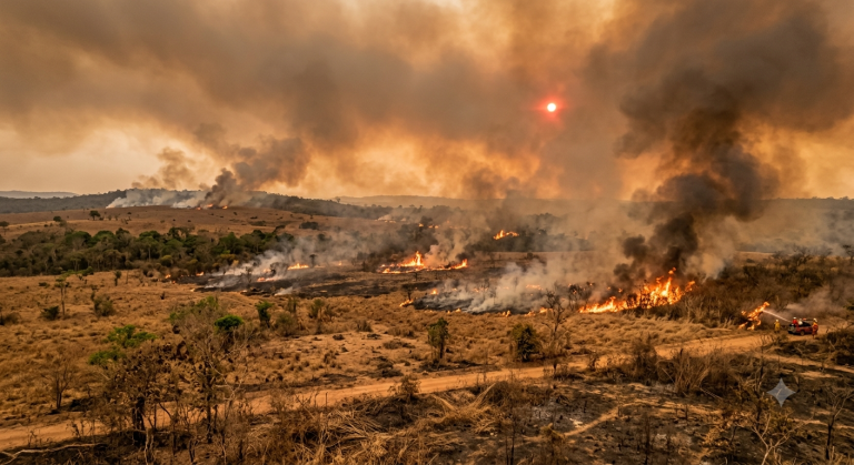 Acre registra um terço dos focos de calor do ano passado, mas período mais crítico da seca ainda está por vir