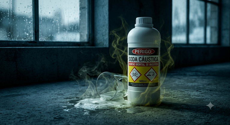 Menina supostamente envenenada com soda cáustica pela madrasta apresenta melhora e conta que pai lhe mordia e a espancava com murros