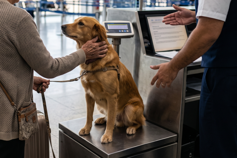 Cachorro é impedido de embarcar em avião no Acre por estar acima do peso permitido