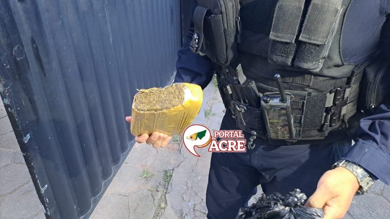 PM prende suspeito apontado como distribuidor de drogas e apreende mais de 1,4 quilo de entorpecentes na capital