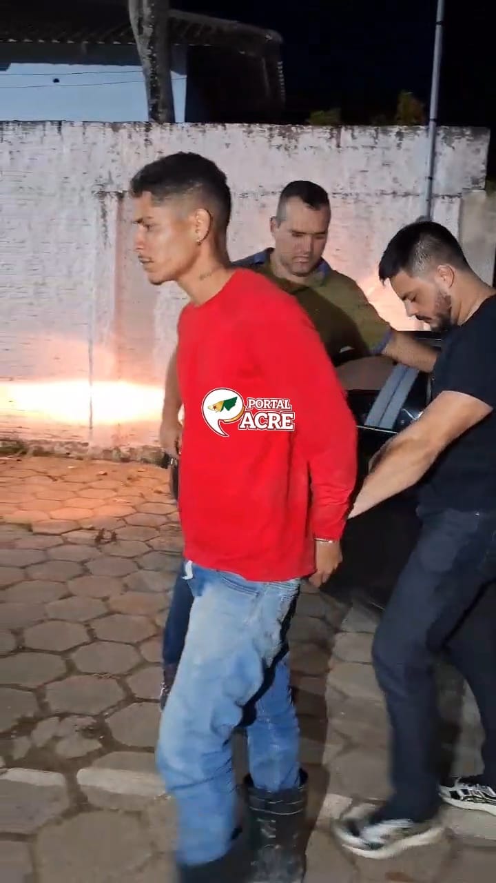 Polícia Civil prende suspeito de execução em Rio Branco