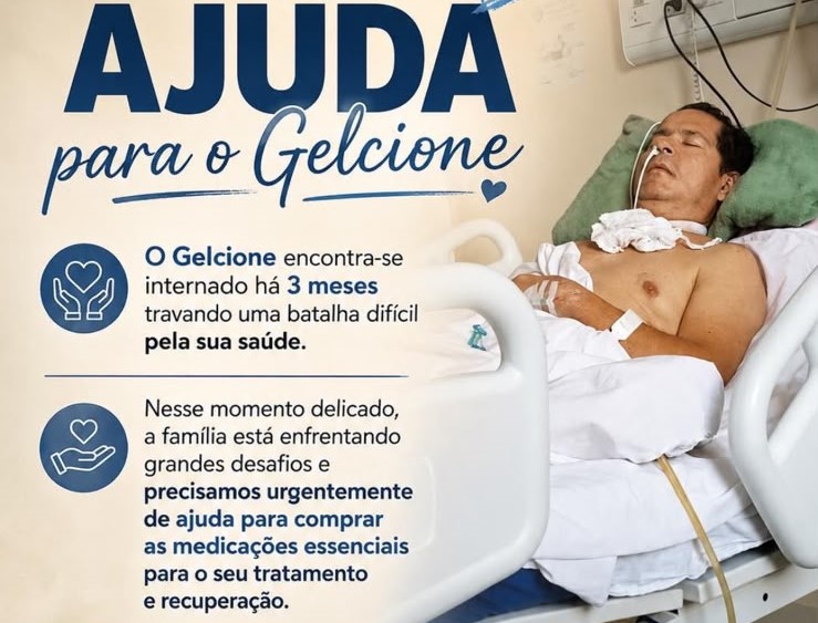 Família faz campanha para custear tratamento de paciente internado