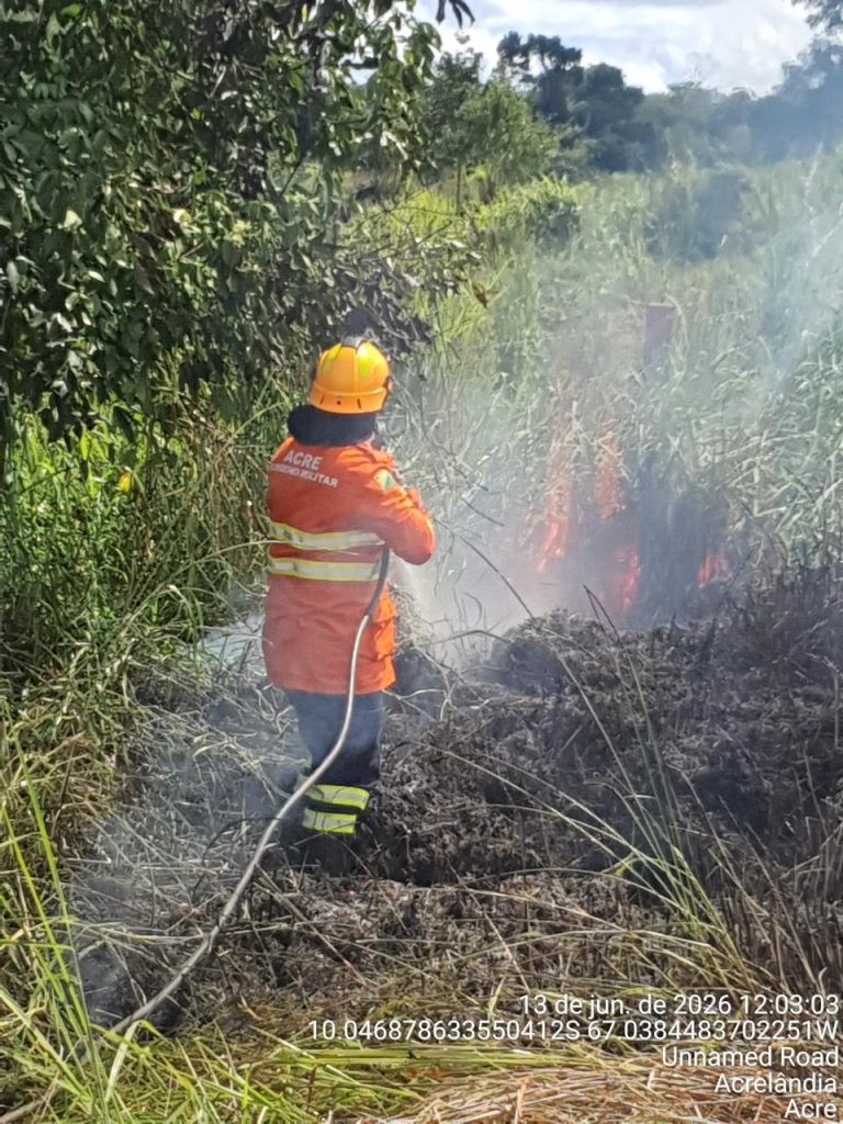 Corpo de Bombeiros ultrapassa 6 mil atendimentos na Operação Fogo Controlado 2026 e amplia atuação em todo o Acre