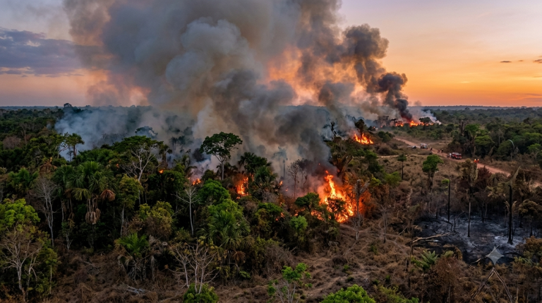 Queimadas caem 55% no Acre no início da estiagem, mas dados alertam para risco de agravamento