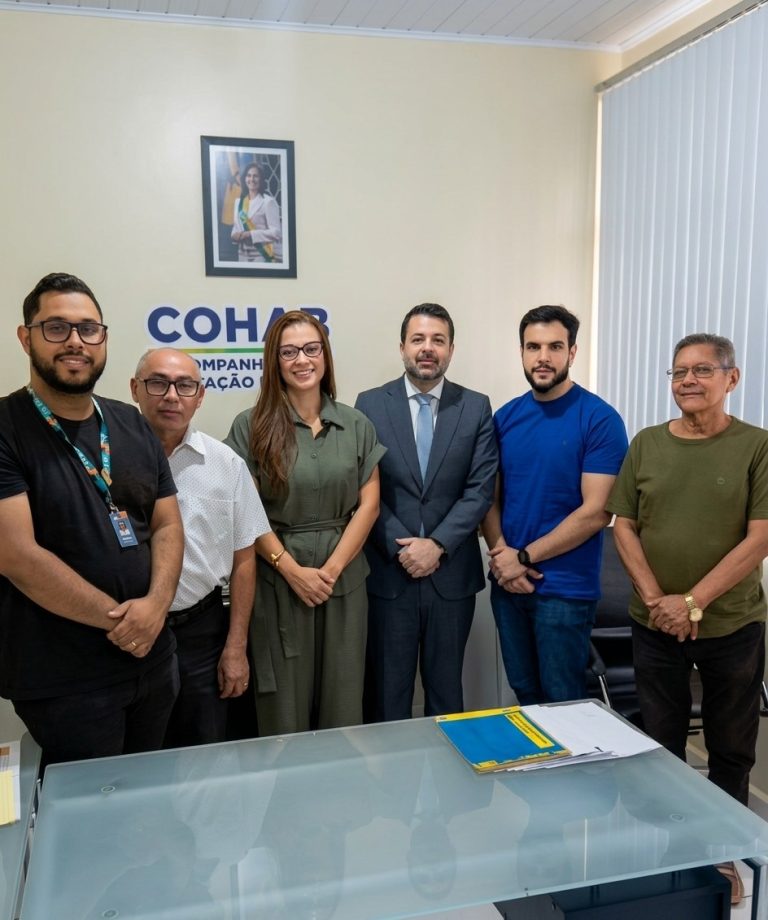 COHAB/AC fortalece parceria com CAU/AC sob liderança do Dr. Edmo Araújo e amplia agenda de habitação social