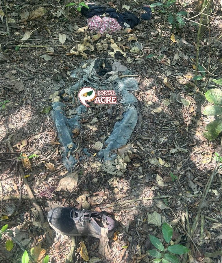 Ossada humana é localizada com mãos amarradas e DHPP apura possível assassinato
