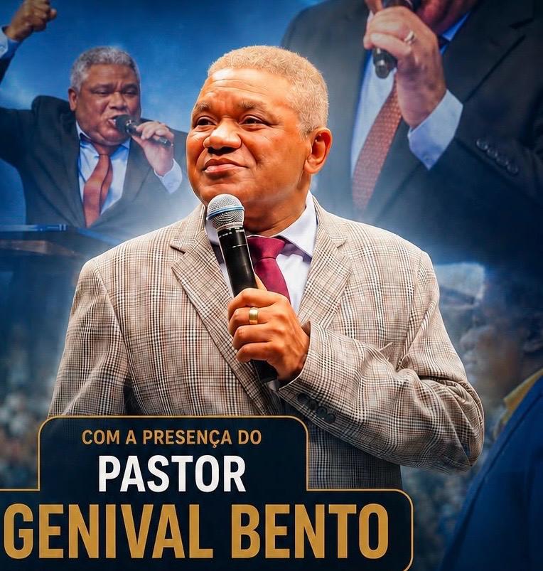 Pastor Genival Bento ministra culto especial nesta terça-feira na Igreja Batista Pentecostal