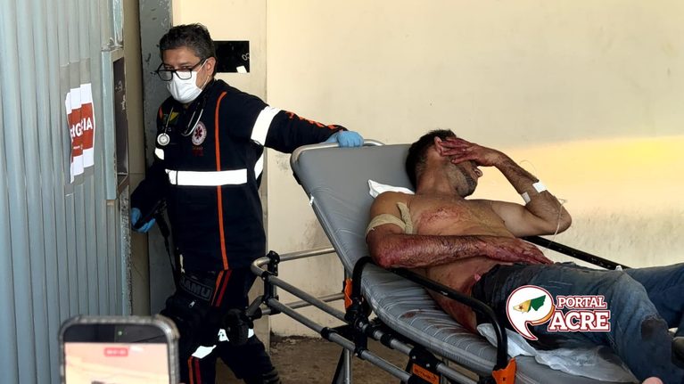 Ataque com canivete deixa homem em estado grave no Canal