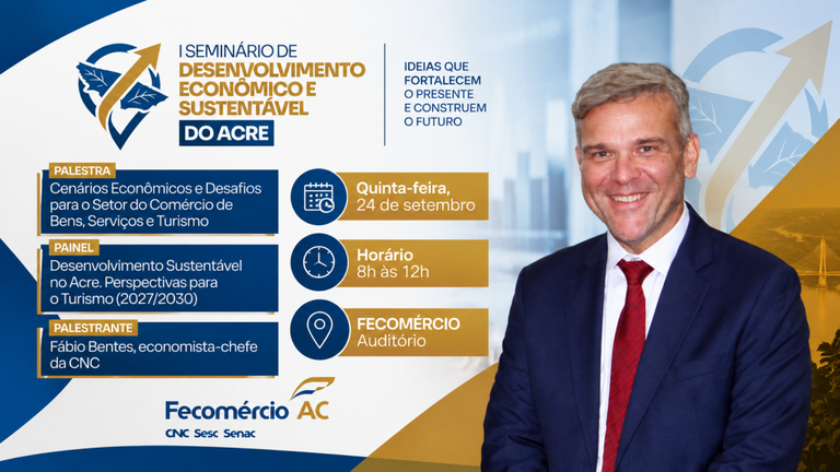 Rio Branco recebe seminário sobre desenvolvimento econômico e turismo sustentável no Acre