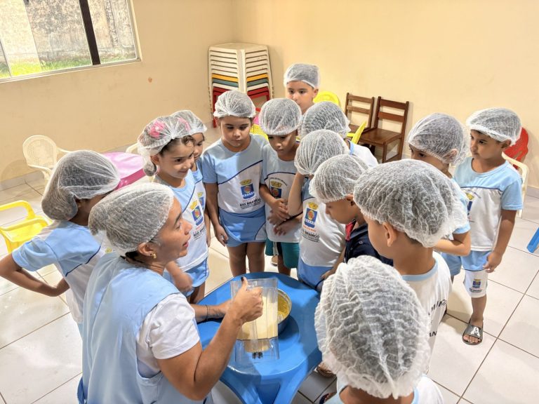 CEI transforma culinária em ferramenta de aprendizagem na Educação Infantil