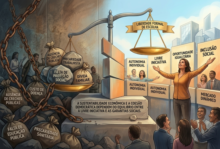 O peso da liberdade sem direitos: o custo oculto da ausência do Estado