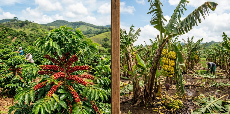 Safra de café do Acre deve alcançar 8,1 mil toneladas, com alta de 22,5%; banana tem queda de 2,1%
