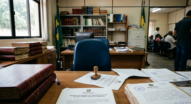 CNJ mantém regras dos cartórios no Acre, mas decisão expõe impasse de 18 anos nas faixas de cobrança