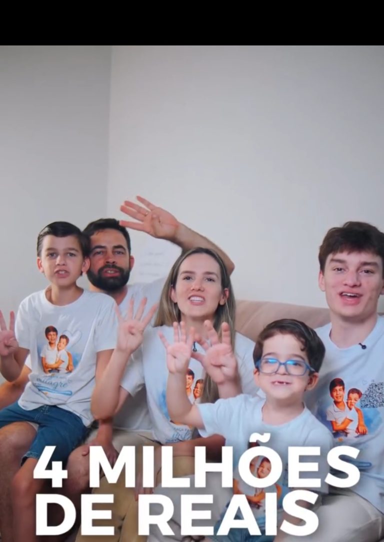 Campanha para Pedro e Tiago atinge 4 milhões de reais; famíla segue com arrecadação para meta final