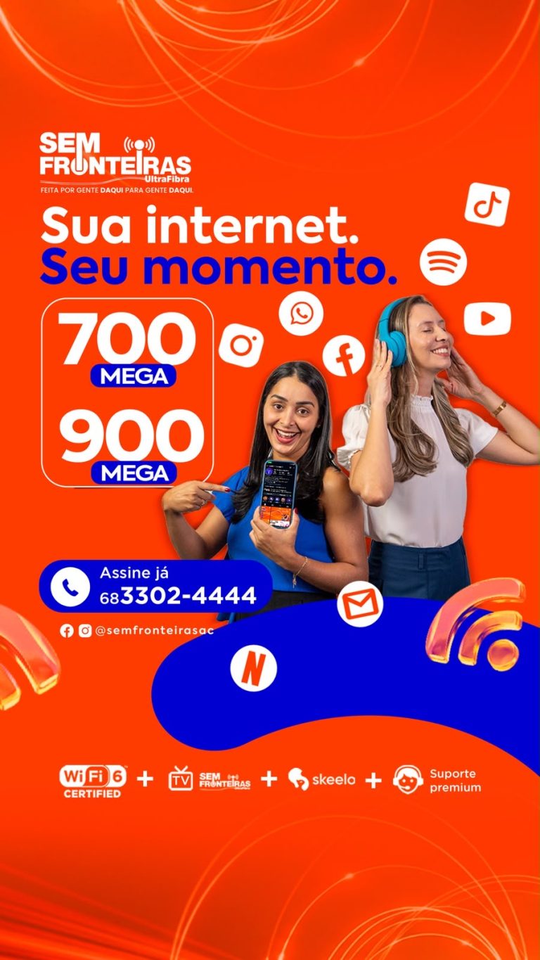 Sua vida pede mais conexão: conheça a tecnologia da Sem Fronteiras Ultra Fibra