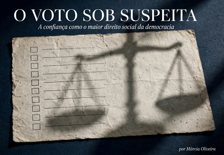O voto sob suspeita: a confiança como o maior direito social da democracia