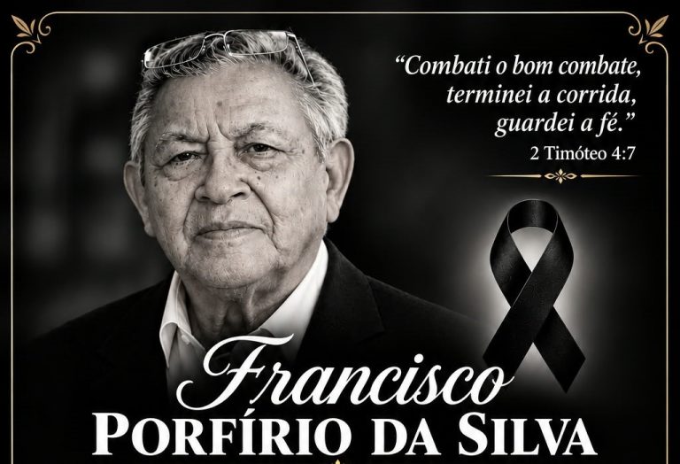 Sinjac lamenta morte de Francisco Porfírio da Silva, pai dos jornalistas Josenir,  Gil e Samuca Melo
