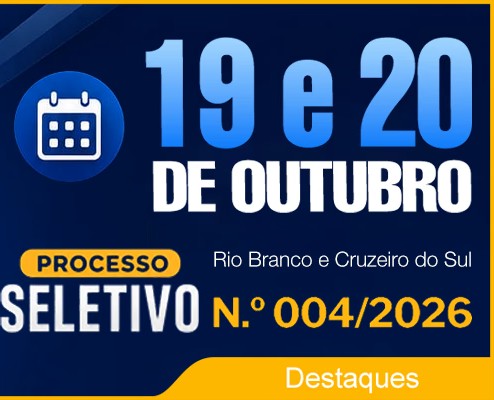 Sesc no Acre abre processo seletivo com vagas em Rio Branco e Cruzeiro do Sul